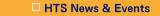 HTS News & Events
